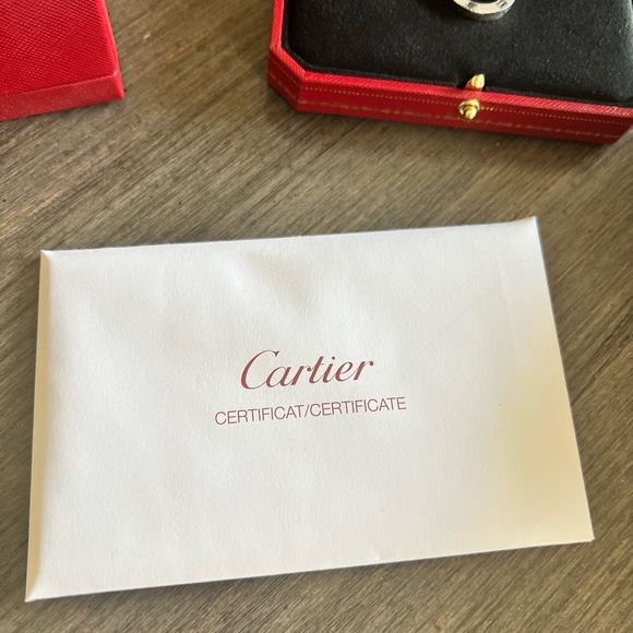 Cartier Love necklace , white gold, diamond - Picture 5 of 6